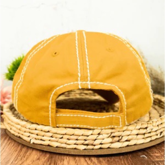 Distressed Yellow “This Ain’t My First Rodeo” cap - Picture 2 of 3